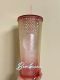 Starbucks 2024 Taiwan Summer Pink Beige Bling 24oz Studded Tumbler ship after 24th July