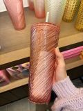 Starbucks 2024 Taiwan Summer Pink Swirl Wave 24oz Plastic Tumbler