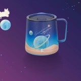 Starbucks 2024 Taiwan Mid Autumn Festival Rabbit Universe 11oz SS Cup ship after 14th Aug.