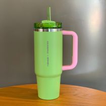 Starbucks x Stanley 2024 Taiwan Grass Green 30oz SS Tumbler ship after 24th July