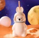 Starbucks 2024 China Mid-Autumn Festival Rabbit Bear 20oz Glass Cup ship after 13th Aug.
