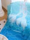 Starbucks 2024 China Summer Cool Siren Tail Blue Blanket