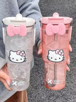 Hello Kitty 21oz or 31oz Plastic Straw Tumbler (not starbucks)