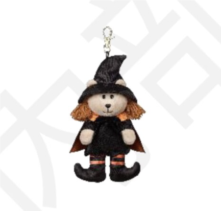 Starbucks 2024 Taiwan Halloween Witch Mini Bear ship after 2nd Oct.