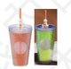 Starbucks 2024 Taiwan Halloween Glow in the Dark 16oz Stripe Tumbler with Topper ship after 2nd Oct.