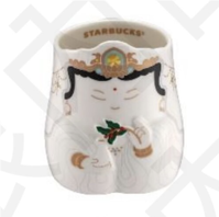 Starbucks 2024 Taiwan Bodhisattva 12oz Mug ship after 2nd Oct.