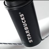 Starbucks 2024 China Black Push Lid 15oz SS Tumbler