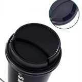 Starbucks 2024 China Black Push Lid 15oz SS Tumbler