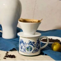 Starbucks 2024 China Blue and White Porcelain Brewed Mug Set