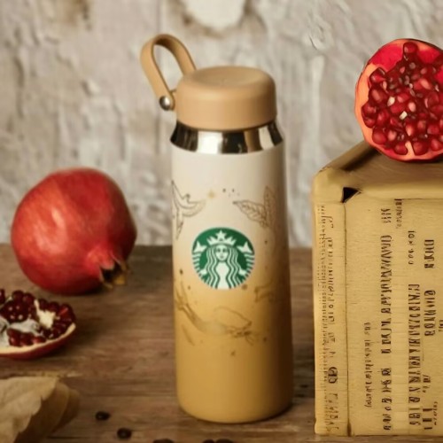 Starbucks 2024 China 25th Anniversary Brown Siren Mermaid 17oz SS Tumbler