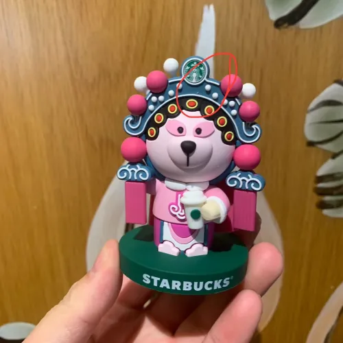Flaw Starbucks 2021 China Opera Bear Display Toy
