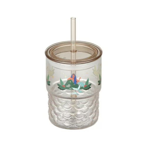 Starbucks 2024 Korea Anniversary 12oz Glass Cup