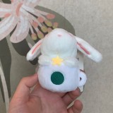Starbucks 2024 China Cup Rabbit Mini Bear Toy Keychain