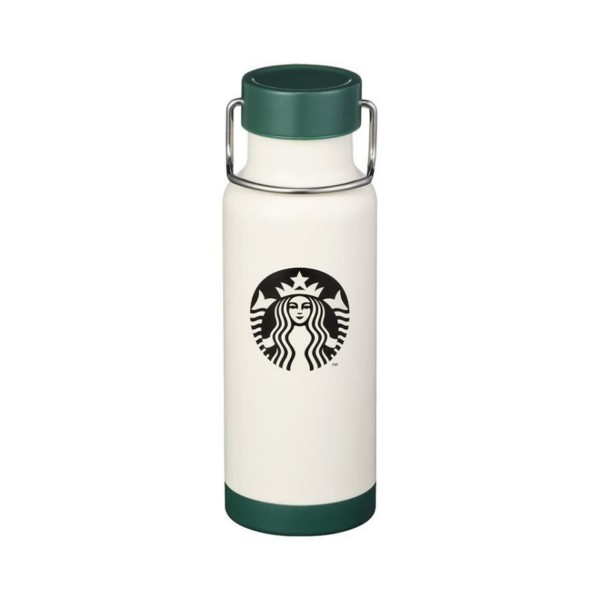 Starbucks 2024 Korea Penguin White Green 16oz SS Tumbler