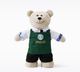 Starbucks 2024 China 25th Anniversary blue and white porcelain Green Apron Bear Toy ship after 2nd Sept.