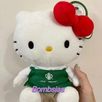 Starbucks 2024 Taiwan Hello Kitty Bear Toy