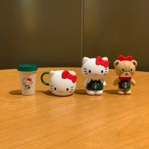 Starbucks 2024 Taiwan Hello Kitty Cup Rim Set