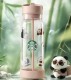 Starbucks 2024 China Panda Stamp Pink 40oz Plastic Tumbler