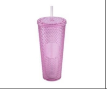 Starbucks 2024 Taiwan Christmas Bubble Pink 24oz Studded Tumbler ship after 1st Nov.