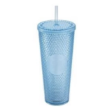 Starbucks 2024 Taiwan Christmas Bubble Blue 24oz Studded Tumbler ship after 1st Nov.