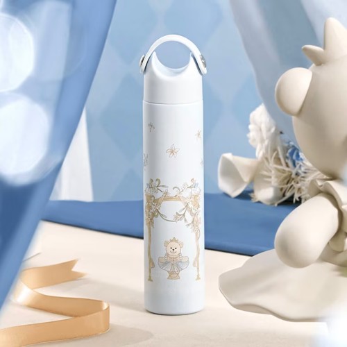 Starbucks 2024 China Princess Afternoon Tea Blue Bear 10oz SS Tumbler