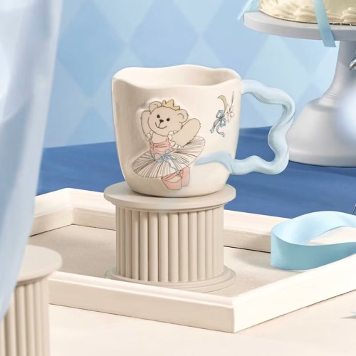 Starbucks 2024 China Princess Afternoon Tea Blue Bear 13oz Mug