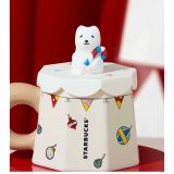 Starbucks 2024 China Cute Pet Party 11oz Mug with Lid