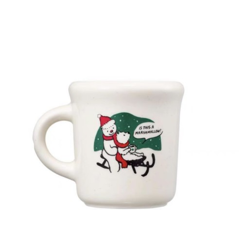 Starbucks 2024 Korea Christmas Snowman 10oz Mug