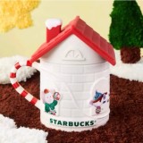 Starbucks 2024 China Christmas Cute Winter House 14oz Mug