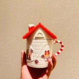 Starbucks 2024 China Christmas Cute Winter House 14oz Mug