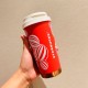 Starbucks 2024 China Christmas Cute Winter Red Ball 16oz SS Tumbler