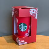 Starbucks 2024 China Christmas Cute Winter Red Ball 16oz Plastic Tumbler