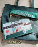 Starbucks 2024 China Christmas Hand Bag Mini Bear Toy Keychain Pin Set