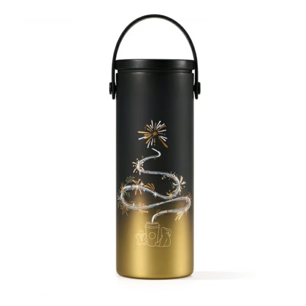 Starbucks 2024 China Winter Fireworks Gold and Black 16oz SS Tumbler