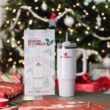 Stanley 2024 Christmas White 30oz SS Tumbler
