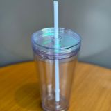 Starbucks 2021 Clear 16oz Sample Cup No Tag (No Pattern On the Cup Body)