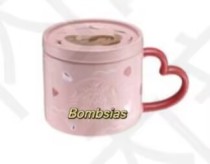 Starbucks 2025 Taiwan Valentine's Day Pink 10oz Mug with Lid ship afer 15th Jan.