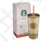 Starbucks 2025 Taiwan Year of Snake Gold Rhinestone 16oz SS Tumbler ship after 2nd Jan.