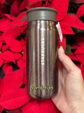 Starbucks 2024 Taiwan Christmas Starry Silver Siren Logo 12oz SS Tumbler