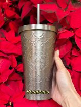 Starbucks 2024 Taiwan Christmas Starry Silver Scale 16oz SS Tumbler