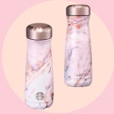 Starbucks 2024 Korea Christmas Pink Marvel Baseball 20oz SS Tumbler