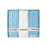 Starbucks 2024 Korea Christmas Hotel Three pieces Towel Set