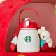 Starbucks 2024 China Winter Strawberry Rabbit Big Size 35oz SS Tumbler with Keychain
