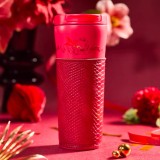 Starbucks 2025 China Year of Snake Red 16oz SS Tumbler with Sleeve ship after 31th Dec.