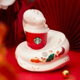 Starbucks 2025 China Year of Snake White Piggy Bank ship after 31th Dec.