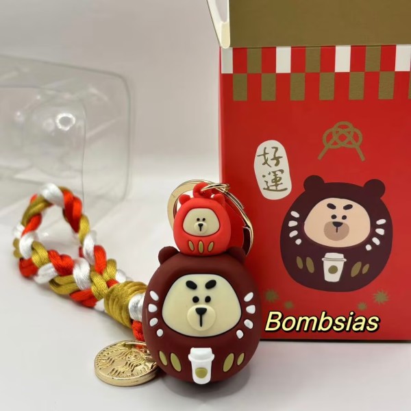 Starbucks 2025 Taiwan Year of Snake damo Keychain ship after 2nd Jan.