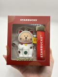 Starbucks 2025 Taiwan Year of Snake Lucky Cat Keychain ship after 2nd Jan.