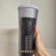 Starbucks 2024 Taiwan Winter Black and White Studded 24oz Venti Tumbler