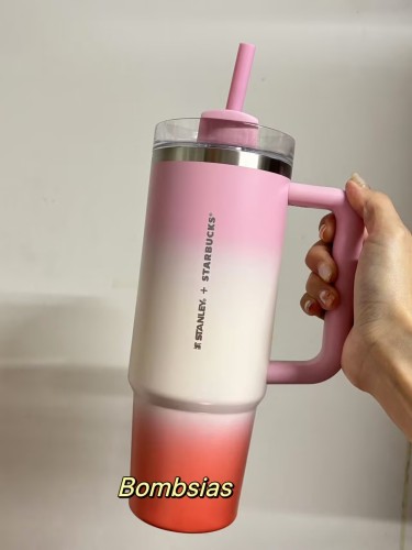 Starbucks x Stanley 2025 Taiwan Year of Snake Pink Gradient 30oz SS Tumbler