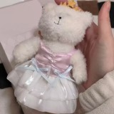 Starbucks 2024 China Princess Afternoon Tea Mini Bear Toy Keychain